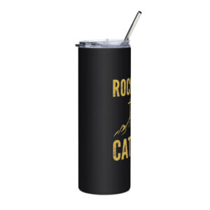 rock solid catholic stainless steel tumbler