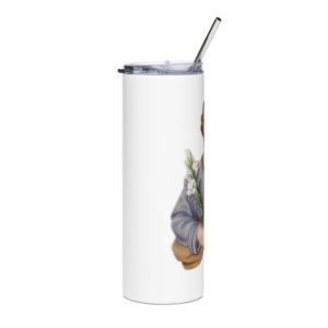 st joseph with the child jesus stainless steel tumbler