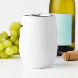 jesus crucified wine tumbler