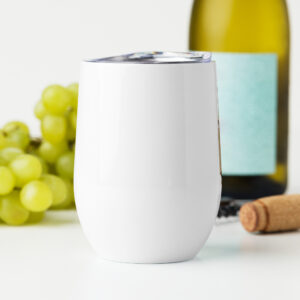 our lady of fatima wine tumbler