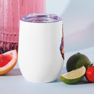 sacred heart of jesus wine tumbler